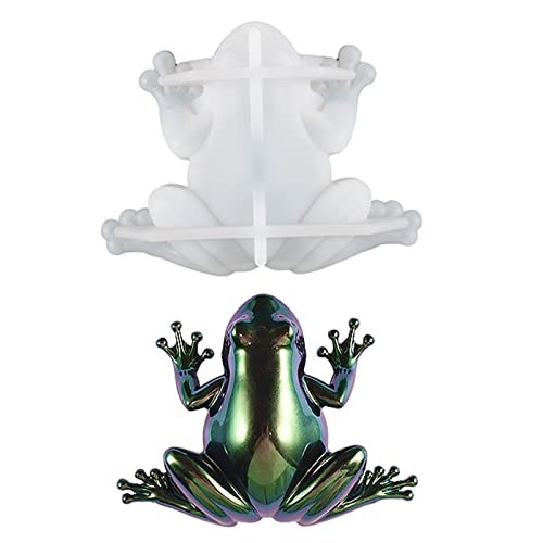 3D-Silikonform für Frosch, Schnecke, Tiere, geeignet für Epoxidharz, Schmuckherstellung, Heimdekoration 3D-Silikonform für Frosch, Schnecke, Tiere, geeignet für Epoxidharz, Schmuckherstellung, Heimdekoration von MDHQ