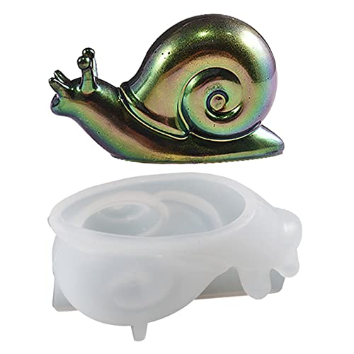 3D-Silikonform für Frosch, Schnecke, Tiere, geeignet für Epoxidharz, Schmuckherstellung, Heimdekoration 3D-Silikonform für Frosch, Schnecke, Tiere, geeignet für Epoxidharz, Schmuckherstellung, Heimdekoration von MDHQ