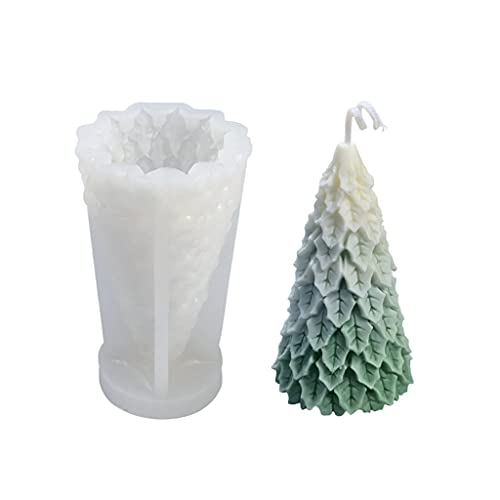 Luoye Weihnachtsbaum-Form, Epoxidharz, handgefertigt, für Dekoration, Seife, Schmelzwachs von MDHQ