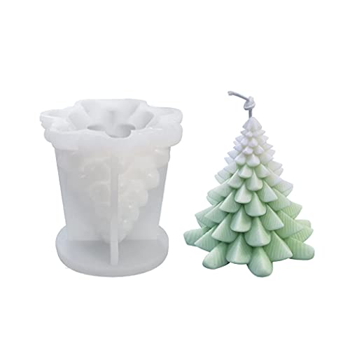 Luoye Weihnachtsbaum-Form, Epoxidharz, handgefertigt, für Dekoration, Seife, Schmelzwachs von MDHQ