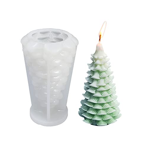 Luoye Weihnachtsbaum-Form, Epoxidharz, handgefertigt, für Dekoration, Seife, Schmelzwachs von MDHQ