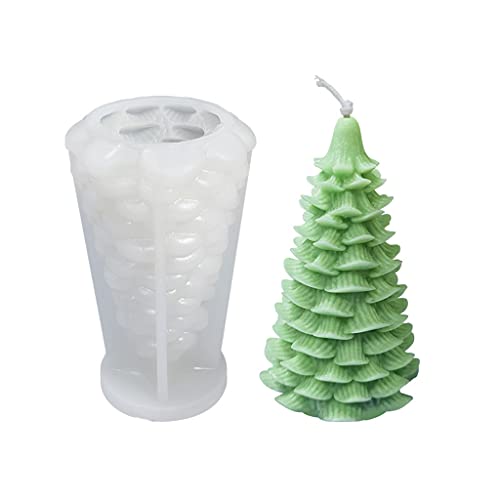 Luoye Weihnachtsbaum-Form, Epoxidharz, handgefertigt, für Dekoration, Seife, Schmelzwachs von MDHQ
