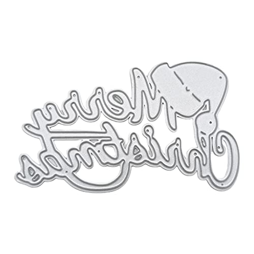 MDHQ Metall-Stanzformen für Scrapbooking mit Weihnachtsmannmütze MDHQ Metall-Stanzformen für Scrapbooking mit Weihnachtsmannmütze von MDHQ