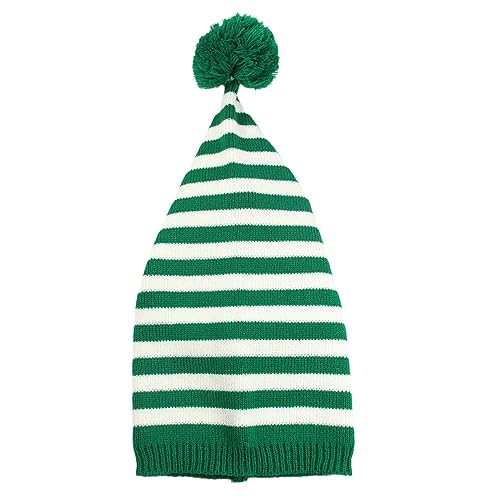 MDHQ Nikolausmütze, Weihnachtsmütze, Uni, gestrickte Häkelmütze, Nikolausmütze für Damen, Herren, Erwachsene, Partyzubehör, tägliches Tragen MDHQ Nikolausmütze, Weihnachtsmütze, Uni, gestrickte Häkelmütze, Nikolausmütze für Damen, Herren, Erwachsene, Partyzubehör, tägliches Tragen von MDHQ
