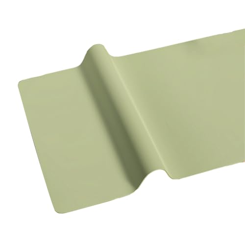 MDHQ Öldichte Tischdecke, wärmeisolierend, rutschfest, einfarbig, rechteckig, Schreibtischunterlage, Ledertisch von MDHQ