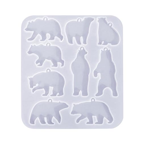 Weiche Silikonform in Tierform für Ohrringe, individuelle Ohrringe, Epoxidharz für Bastler von MDHQ