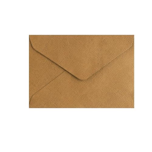 MDSIOKHJ Hochzeitseinladungskarten 10 Stück Briefumschläge for Hochzeitseinladungen, Hemp Weave Mailer(Brown) von MDSIOKHJ