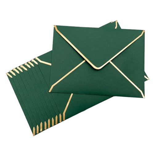 MDSIOKHJ Hochzeitseinladungskarten Phnom Penh Umschläge Hochzeitseinladungs-Umschlagtasche(Green 50pcs) von MDSIOKHJ