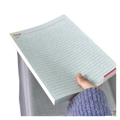 MDSIOKHJ Notizbuch Notizbuch, 30 Blatt, B5, Notizblock, zerreißbar, Notizblock, Planer, Lernpapier, verdicktes leeres Linienbuch(Line book) von MDSIOKHJ