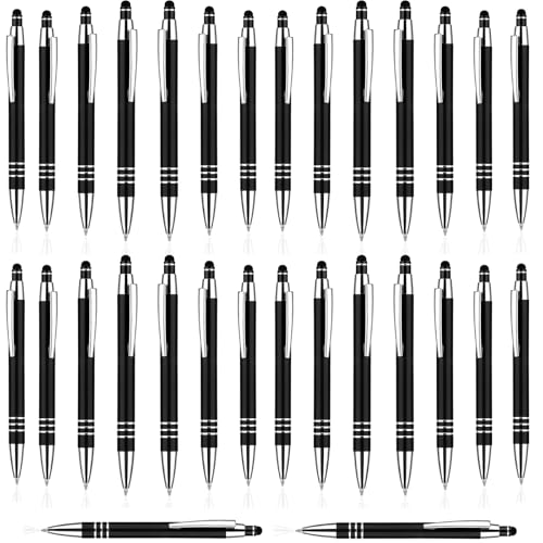 30 Stück Metall Kugelschreibe, Premium Kugelschreiber Set Hochwertig, Rutschfester Kulli für Einfaches & Weiches Schreiben für Schule Büro Bedarf Geschenk Schreibtisch Mitarbeiter Abschluss Jubiläum 30 Stück Metall Kugelschreibe, Premium Kugelschreiber Set Hochwertig, Rutschfester Kulli für Einfaches & Weiches Schreiben für Schule Büro Bedarf Geschenk Schreibtisch Mitarbeiter Abschluss Jubiläum von MDUPPE