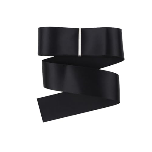 10 m x 38 mm breit, einseitig, einfarbig, für Geburtstagskuchen, Hochzeit, Blumen, Dekoration, Box, Verpackung, Schwarz 10 m x 38 mm breit, einseitig, einfarbig, für Geburtstagskuchen, Hochzeit, Blumen, Dekoration, Box, Verpackung, Schwarz von MDYTPT
