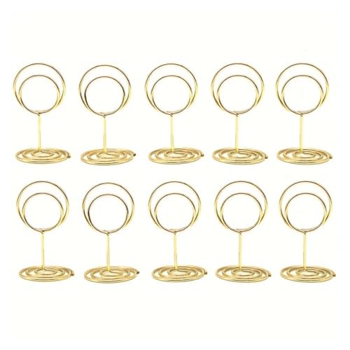20 Stück Tischkartenhalter aus Metall, Foto-Clip-Ständer für Hochzeit, Tisch, Nummer, Namensschild, Ständer für Hochzeit, Geburtstag, Party, Heimdekoration 20 Stück Tischkartenhalter aus Metall, Foto-Clip-Ständer für Hochzeit, Tisch, Nummer, Namensschild, Ständer für Hochzeit, Geburtstag, Party, Heimdekoration von MDYTPT