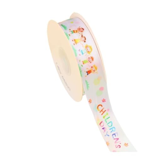 22 Meter 15/20/25 mm Happy Birthday bedrucktes Band DIY Party Geburtstag Luftschlangen Home Baking Verpackung Schleife Dekor (Farbe: 6,2,5 cm) von MDYTPT