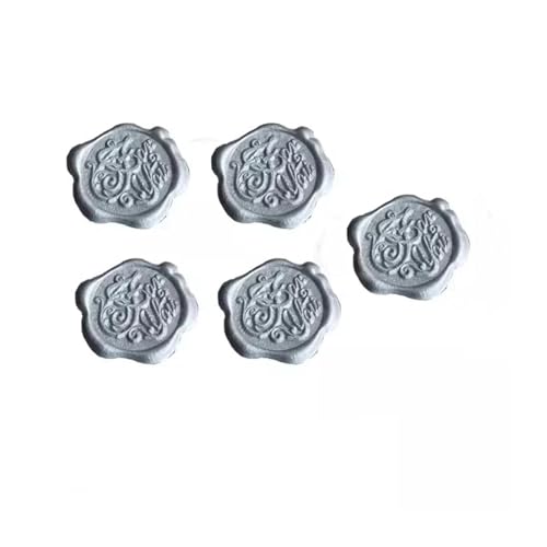 25 dicke Papierumschläge für Briefe, hochwertige Geldumschläge, Papiertüte, Hochzeitsparty, Einladungen, Karten, Postkarten (25 silberfarbene Aufkleber) von MDYTPT