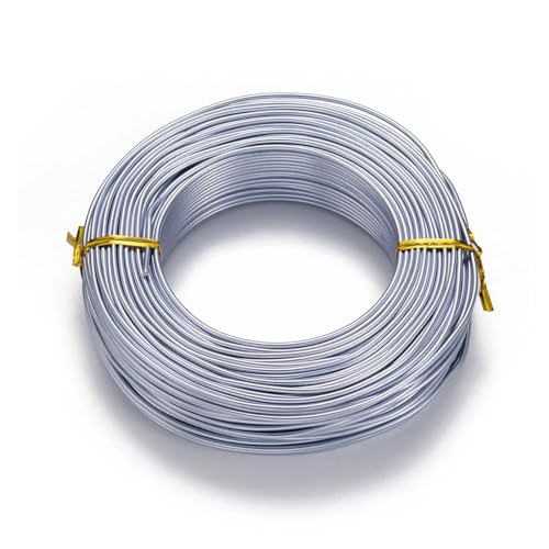 Aluminium-Basteldraht, 1 Rolle, Aluminiumdraht, Schmuckzubehör für Schmuckherstellung, DIY, Halsketten, Armbänder, 0,8 mm, 1 mm, 1,5 mm, 2 mm, 3,0 mm, 4 mm, 5 mm, 6 mm, 23 Farben für Aluminium-Basteldraht, 1 Rolle, Aluminiumdraht, Schmuckzubehör für Schmuckherstellung, DIY, Halsketten, Armbänder, 0,8 mm, 1 mm, 1,5 mm, 2 mm, 3,0 mm, 4 mm, 5 mm, 6 mm, 23 Farben für von MDYTPT