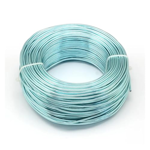 Aluminium-Basteldraht, 500 g, 0,8/1/1,2/1,5/2/3/2,5/3,5/4 mm, Aluminiumdraht, biegbar, Perlendraht, Zubehör für Schmuckherstellung, DIY, Halsketten, Armbänder, Handwerk für selbstgemachte Aluminium-Basteldraht, 500 g, 0,8/1/1,2/1,5/2/3/2,5/3,5/4 mm, Aluminiumdraht, biegbar, Perlendraht, Zubehör für Schmuckherstellung, DIY, Halsketten, Armbänder, Handwerk für selbstgemachte von MDYTPT