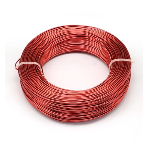 Aluminium-Basteldraht, 500 g, 0,8/1/1,2/1,5/2/3/2,5/3,5/4 mm, Aluminiumdraht, biegbarer Perlendraht, Zubehör für Schmuckherstellung, DIY, Halsketten, Armbänder, Handwerk für DIY-Schmuckherstellung Aluminium-Basteldraht, 500 g, 0,8/1/1,2/1,5/2/3/2,5/3,5/4 mm, Aluminiumdraht, biegbarer Perlendraht, Zubehör für Schmuckherstellung, DIY, Halsketten, Armbänder, Handwerk für DIY-Schmuckherstellung von MDYTPT
