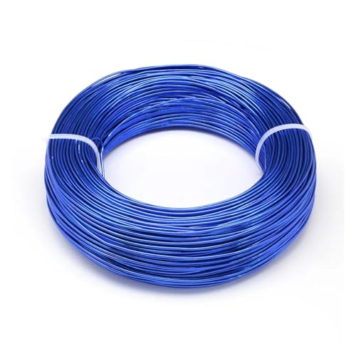 Aluminium-Basteldraht, 500 g, 0,8/1/1,2/1,5/2/3/2,5/3,5/4 mm, Aluminiumdraht, biegbarer Perlendraht, Zubehör für Schmuckherstellung, DIY, Halsketten, Armbänder, Handwerk für DIY-Schmuckherstellung Aluminium-Basteldraht, 500 g, 0,8/1/1,2/1,5/2/3/2,5/3,5/4 mm, Aluminiumdraht, biegbarer Perlendraht, Zubehör für Schmuckherstellung, DIY, Halsketten, Armbänder, Handwerk für DIY-Schmuckherstellung von MDYTPT