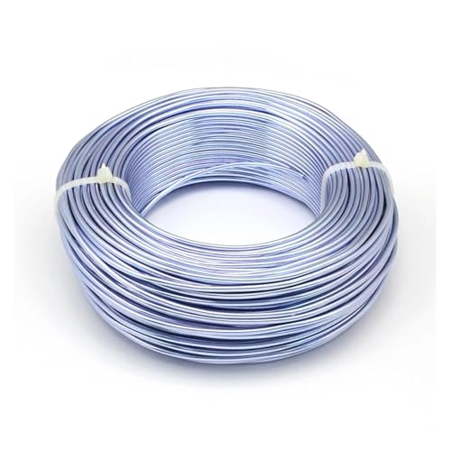Aluminium-Basteldraht, 500 g, 0,8/1/1,2/1,5/2/3/2,5/3,5/4 mm, Aluminiumdraht, biegbarer Perlendraht, Zubehör für Schmuckherstellung, DIY, Halsketten, Armbänder, Handwerk für DIY-Schmuckherstellung Aluminium-Basteldraht, 500 g, 0,8/1/1,2/1,5/2/3/2,5/3,5/4 mm, Aluminiumdraht, biegbarer Perlendraht, Zubehör für Schmuckherstellung, DIY, Halsketten, Armbänder, Handwerk für DIY-Schmuckherstellung von MDYTPT