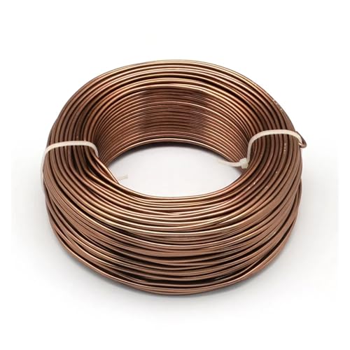 Aluminium-Basteldraht, 500 g, 0,8/1/1,2/1,5/2/3/2,5/3,5/4 mm, Aluminiumdraht, biegbarer Perlendraht, Zubehör für Schmuckherstellung, DIY, Halsketten, Armbänder, Handwerk für DIY-Schmuckherstellung Aluminium-Basteldraht, 500 g, 0,8/1/1,2/1,5/2/3/2,5/3,5/4 mm, Aluminiumdraht, biegbarer Perlendraht, Zubehör für Schmuckherstellung, DIY, Halsketten, Armbänder, Handwerk für DIY-Schmuckherstellung von MDYTPT