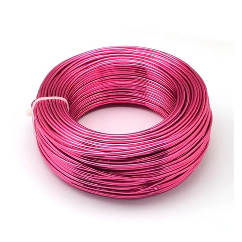 Aluminium-Basteldraht, 500 g, 0,8/1/1,2/1,5/2/3/2,5/3,5/4 mm, Aluminiumdraht, biegbarer Perlendraht, Zubehör für Schmuckherstellung, DIY, Halsketten, Armbänder, Handwerk für DIY-Schmuckherstellung Aluminium-Basteldraht, 500 g, 0,8/1/1,2/1,5/2/3/2,5/3,5/4 mm, Aluminiumdraht, biegbarer Perlendraht, Zubehör für Schmuckherstellung, DIY, Halsketten, Armbänder, Handwerk für DIY-Schmuckherstellung von MDYTPT