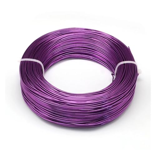 Aluminium-Basteldraht, 500 g, 0,8/1/1,2/1,5/2/3/2,5/3,5/4 mm, Aluminiumdraht, biegbarer Perlendraht, Zubehör für Schmuckherstellung, DIY-Halskette, Armbänder, Handwerk für DIY-Schmuckherstellung Aluminium-Basteldraht, 500 g, 0,8/1/1,2/1,5/2/3/2,5/3,5/4 mm, Aluminiumdraht, biegbarer Perlendraht, Zubehör für Schmuckherstellung, DIY-Halskette, Armbänder, Handwerk für DIY-Schmuckherstellung von MDYTPT