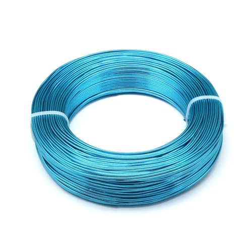 Aluminium-Basteldraht, 500 g, 0,8 / 1 / 1,5 / 2 / 3 / 3,5 / 4 / 5 / 6 mm, Aluminiumdraht, Schmuckzubehör für Schmuck, Basteln, für selbstgemachte Schmuckherstellung, 3,5 mm, ca. 20 m Aluminium-Basteldraht, 500 g, 0,8 / 1 / 1,5 / 2 / 3 / 3,5 / 4 / 5 / 6 mm, Aluminiumdraht, Schmuckzubehör für Schmuck, Basteln, für selbstgemachte Schmuckherstellung, 3,5 mm, ca. 20 m von MDYTPT