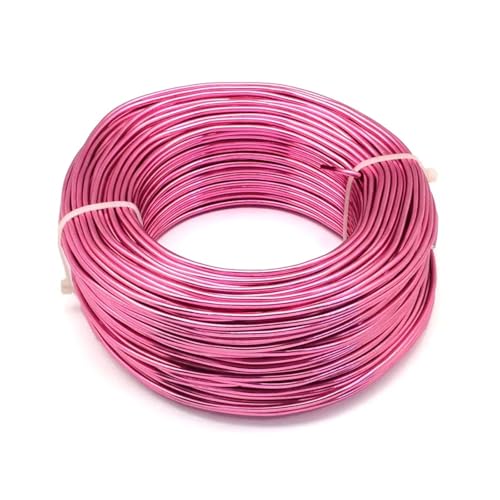 Aluminium-Basteldraht, 500 g, 0,8 / 1 / 1,5 / 2 / 3 / 3,5 / 4 / 5 / 6 mm, Aluminiumdraht, Schmuckzubehör für Schmuckherstellung, Kamelien-Farbe, 4,0 mm, ca. 16 m Aluminium-Basteldraht, 500 g, 0,8 / 1 / 1,5 / 2 / 3 / 3,5 / 4 / 5 / 6 mm, Aluminiumdraht, Schmuckzubehör für Schmuckherstellung, Kamelien-Farbe, 4,0 mm, ca. 16 m von MDYTPT