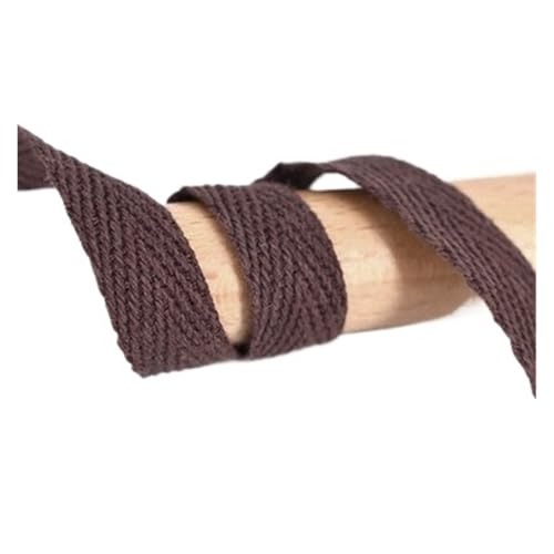 Baumwollband, Gürteltasche, Etikett, Nähband, Bindung, Bastelzubehör, Braun, 2,5 cm Baumwollband, Gürteltasche, Etikett, Nähband, Bindung, Bastelzubehör, Braun, 2,5 cm von MDYTPT