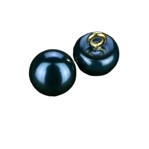 Bunte Perlenknöpfe, Metallschaft, Pilzknöpfe für Kleidung, Hemden, Nähen, Dekoration, Zubehör, 10 Stück, Blau Bunte Perlenknöpfe, Metallschaft, Pilzknöpfe für Kleidung, Hemden, Nähen, Dekoration, Zubehör, 10 Stück, Blau von MDYTPT