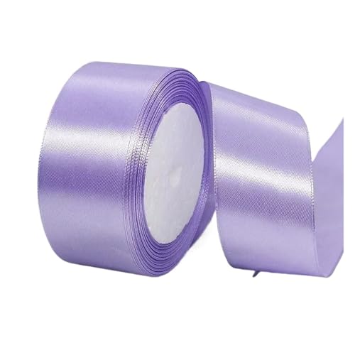 Seidensatinbänder, Bastelschleife, handgefertigt, Verpackung, Hochzeit, Party, dekorativ, 6/10/15/20/25/40/50 mm (Hellviolett, Band 6 mm) von MDYTPT