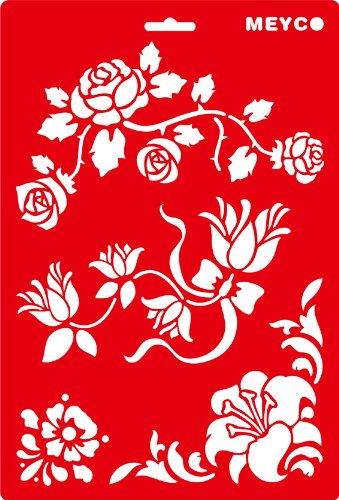 ME-Hobby Malschablone 20x31cm - Blumenranken ME-Hobby Malschablone 20x31cm - Blumenranken von ME-Hobby