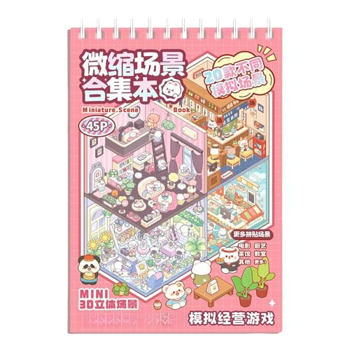 20 In 1 Cartoon Landscape Sticker Book Scrapbook Sticker 3D Szene Aufkleber Buch Ästhetic Sticker Scrapbooking Supplies 20 In 1 Cartoon Landscape Sticker Book Scrapbook Sticker 3D Szene Aufkleber Buch Ästhetic Sticker Scrapbooking Supplies von MEAKTSMI