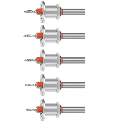 5pcs Einstellbare Tiefenstopper Countersink Bohrbit Bit Limit Taper Lochbohrer Für Effiziente Holzbohrungen Und Chipentfernung 5pcs Einstellbare Tiefenstopper Countersink Bohrbit Bit Limit Taper Lochbohrer Für Effiziente Holzbohrungen Und Chipentfernung von MEAKTSMI