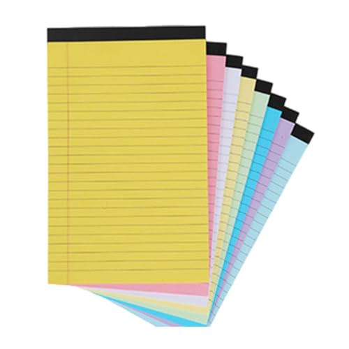 8 PCs Buntes Notizblock Kleines Schreibpolster Abtrünnungsnotepads Gefüttertes Papierkissen Kratzpolster Memo Pad School Supplies 8 PCs Buntes Notizblock Kleines Schreibpolster Abtrünnungsnotepads Gefüttertes Papierkissen Kratzpolster Memo Pad School Supplies von MEAKTSMI