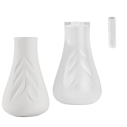 Einzigartige Blattmuster Vasen Form Wiederverwendbares Silikonvase Form Für Einzigartige Blattdesigns Vase Und Häuser Dekorationen von MEAKTSMI