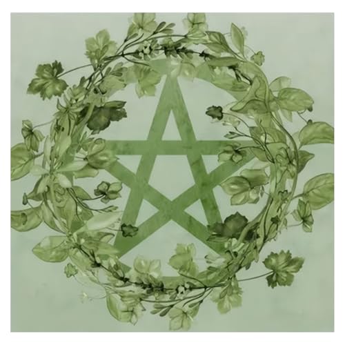 MEAKTSMI Mystical Star Tarots Stoff Astrologien Tisch Covers Kartentuch Für Tischspiele Und Aktivitäten von MEAKTSMI