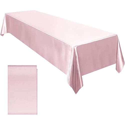 MEAKTSMI Polyesterfaser Tischdecke Moderne Satins Rechteckige Tischtuch Für Familienversammlungen Und Formelle Veranstaltung MEAKTSMI Polyesterfaser Tischdecke Moderne Satins Rechteckige Tischtuch Für Familienversammlungen Und Formelle Veranstaltung von MEAKTSMI