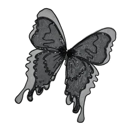 Mode Organza Butterfly Applique Nähen Auf Patches Für Party Und Hochzeits Outfit Kulturereignis Kostüm Dekore von MEAKTSMI