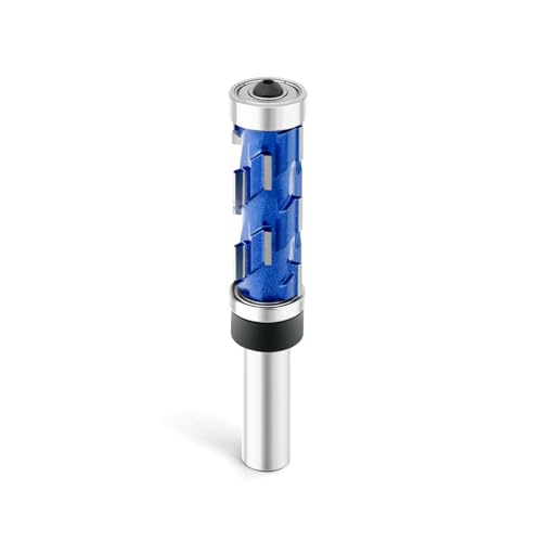 MEANLIN Flush Trim Router Bit 1/2 Zoll Schaft, 45 mm Schnittlänge Spiralschnitt Router Bit für Holzbearbeitung Trimmen, Schnittdurchmesser 3/4 Zoll MEANLIN Flush Trim Router Bit 1/2 Zoll Schaft, 45 mm Schnittlänge Spiralschnitt Router Bit für Holzbearbeitung Trimmen, Schnittdurchmesser 3/4 Zoll von MEANLIN