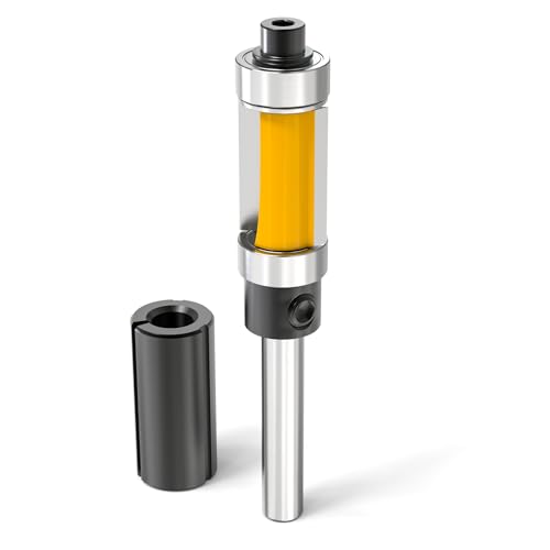 MEANLIN Ober- und Unterlager-Fräser-Bit, 3/4-Zoll-Schaft für Holzbearbeitung mit Ober- und Unterlagerfräse, 1/4-Zoll-Schaft MEANLIN Ober- und Unterlager-Fräser-Bit, 3/4-Zoll-Schaft für Holzbearbeitung mit Ober- und Unterlagerfräse, 1/4-Zoll-Schaft von MEANLIN