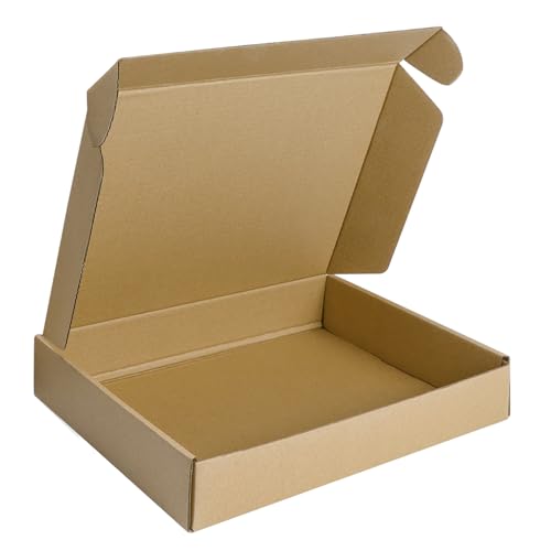 MEBRUDY Versandkartons, klein, für Versandtaschen, 28 x 20 x 5 cm, Braun, 1 Stück MEBRUDY Versandkartons, klein, für Versandtaschen, 28 x 20 x 5 cm, Braun, 1 Stück von MEBRUDY
