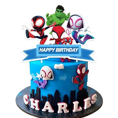 1pcs Happy Birthday Tortendeko, Deko Torte, Tortendeko Geburtstagsdeko, Geburtstag Dekorationen für Kinder 1pcs Happy Birthday Tortendeko, Deko Torte, Tortendeko Geburtstagsdeko, Geburtstag Dekorationen für Kinder von MEBSJY