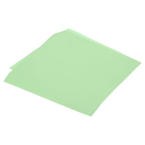 MECCANIXITY Origami-Papier, doppelseitig, hellgrün, 25,4 x 25,4 cm, quadratisch, für Kunst-, Bastelprojekte, Anfänger, Geschenkdekoration, 100 Blatt von MECCANIXITY