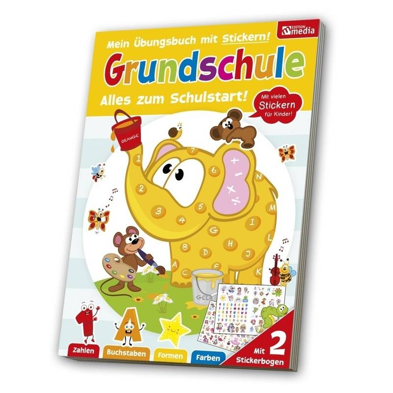 Xxl Übungsbuch - Übungsbuch Für Die Grundschule, Kartoniert (TB) von MEDIA