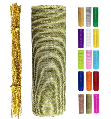 Moosgrünes, metallisches Dekoband, Netzband, Rolle, 25,4 cm x 9,1 m, für Weihnachtsbaum, Kränze, Girlanden, Urlaubsdekorationen, Glitzerfolie, Geschenkverpackung, Handwerk Moosgrünes, metallisches Dekoband, Netzband, Rolle, 25,4 cm x 9,1 m, für Weihnachtsbaum, Kränze, Girlanden, Urlaubsdekorationen, Glitzerfolie, Geschenkverpackung, Handwerk von MEDIANER