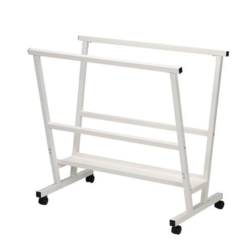 MEEDEN Druckregal - Trockengestell mit Rollcastern - Metall Regal zur Präsentation von Kunstwerken Postern Drucken - Weiß MEEDEN Druckregal - Trockengestell mit Rollcastern - Metall Regal zur Präsentation von Kunstwerken Postern Drucken - Weiß von MEEDEN