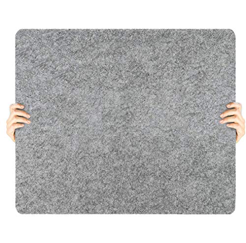 MEEQIAO Bügelmatte 46X30cm,100% Neuseelandwolle Wollfilz-Bügelbrett,Quilt-Bügelunterlage, Bügelunterlage für Präzisionssteppen, Filzbügelbrett für Quilter MEEQIAO Bügelmatte 46X30cm,100% Neuseelandwolle Wollfilz-Bügelbrett,Quilt-Bügelunterlage, Bügelunterlage für Präzisionssteppen, Filzbügelbrett für Quilter von MEEQIAO