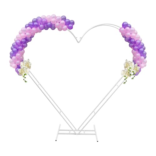 MEHOOSPVN Liebende Herz Ballon Bogen Kit, Metall Hochzeit Bogen, Ballon Bogen Kit Herz-geformte Bogen Garten Pflanzen Reben Rahmen für Hochzeit Geburtstag Foto Hintergrund Dekorationen Weihnachtsfeier MEHOOSPVN Liebende Herz Ballon Bogen Kit, Metall Hochzeit Bogen, Ballon Bogen Kit Herz-geformte Bogen Garten Pflanzen Reben Rahmen für Hochzeit Geburtstag Foto Hintergrund Dekorationen Weihnachtsfeier von MEHOOSPVN