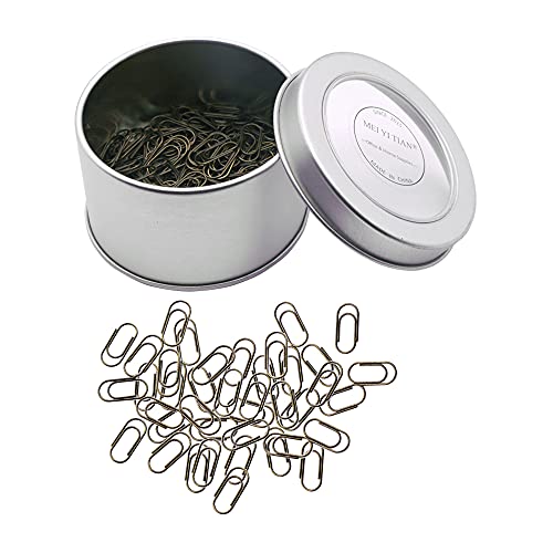 Mini-Büroklammern, 1,9 cm, bronzefarben, kupferfarben, silberfarben, Weißblech, für Büro, Schule, Zuhause, Schreibtisch, Organizer, 200 Stück Mini-Büroklammern, 1,9 cm, bronzefarben, kupferfarben, silberfarben, Weißblech, für Büro, Schule, Zuhause, Schreibtisch, Organizer, 200 Stück von MEI YI TIAN
